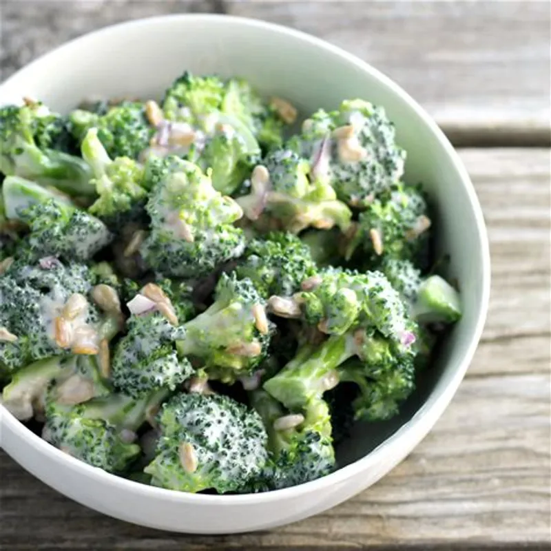 Crunchy Broccoli and Cabbage Salad image